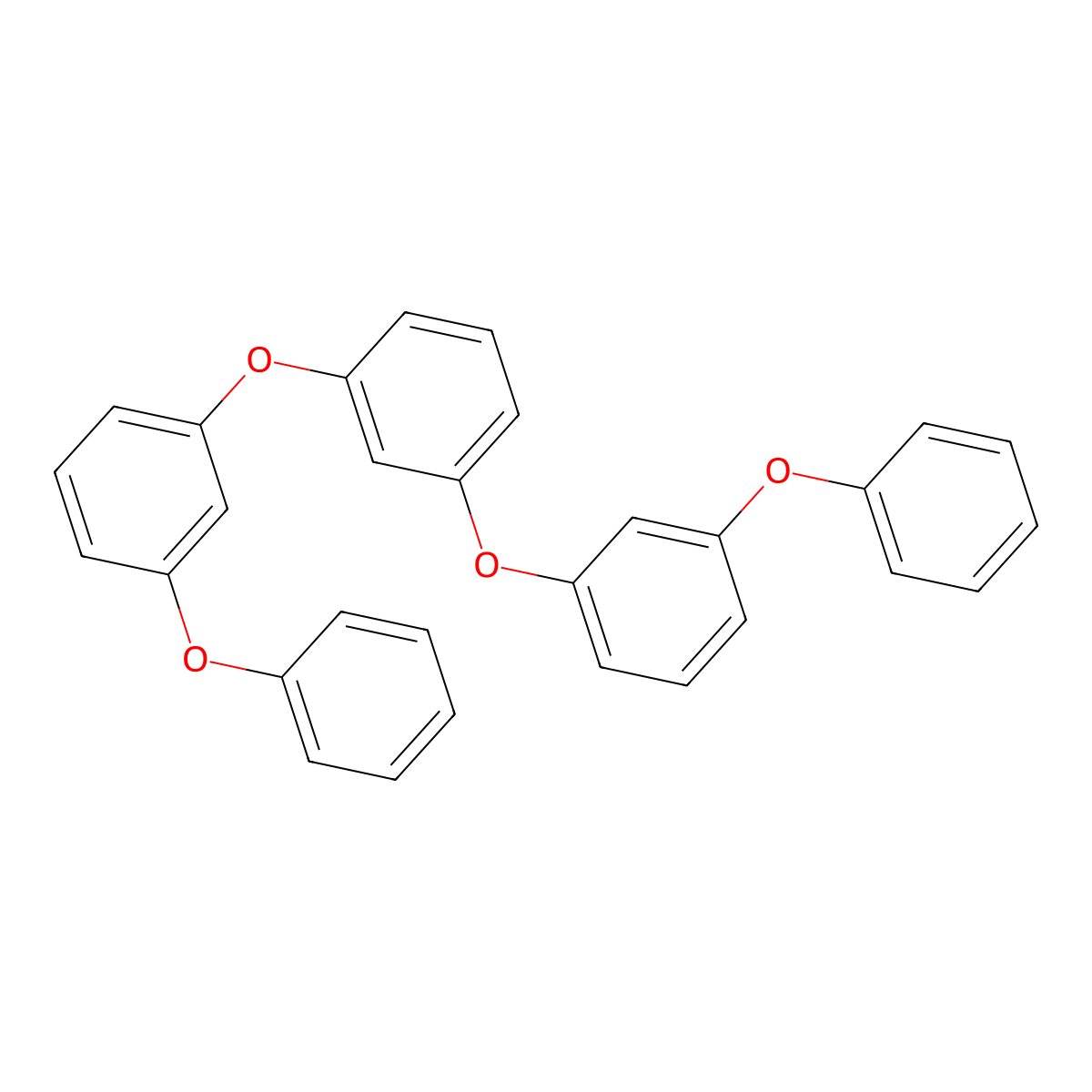 1,3-Bis(3-phenoxyphenoxy)benzene molecular structure, CAS 2455-71-2