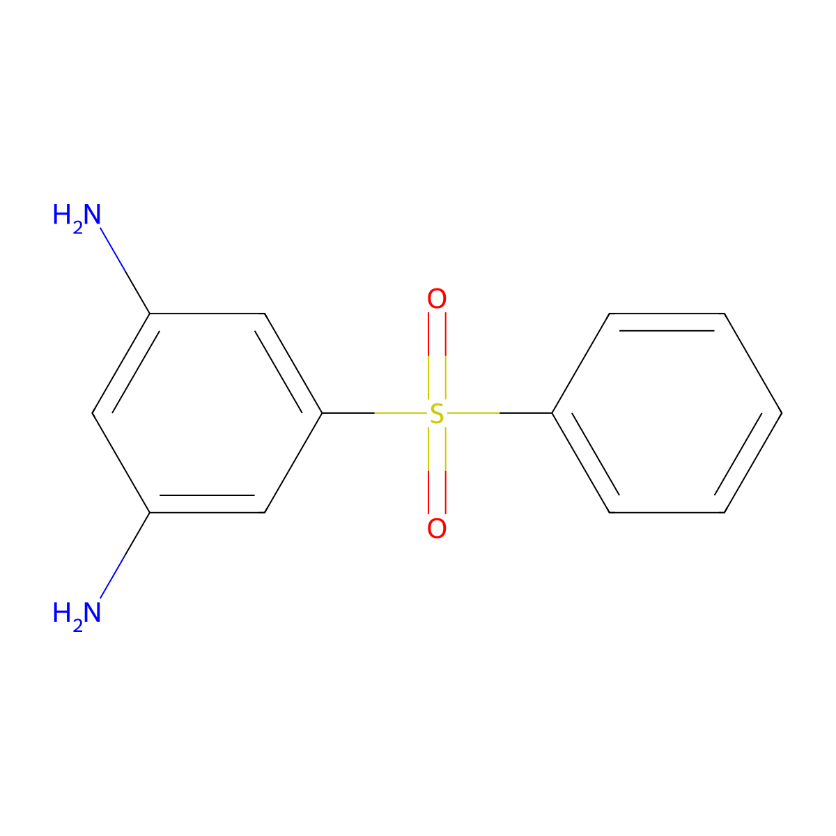 5-(Phenylsulfonyl)-1,3-benzenediamine molecular structure, CAS 245652-65-7