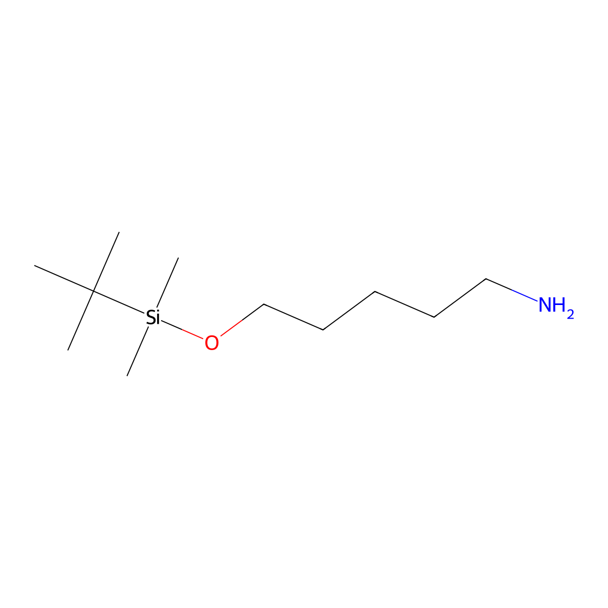 5-(tert-Butyldimethylsilyloxy)pentan-1-amine molecular structure, CAS 245660-16-6