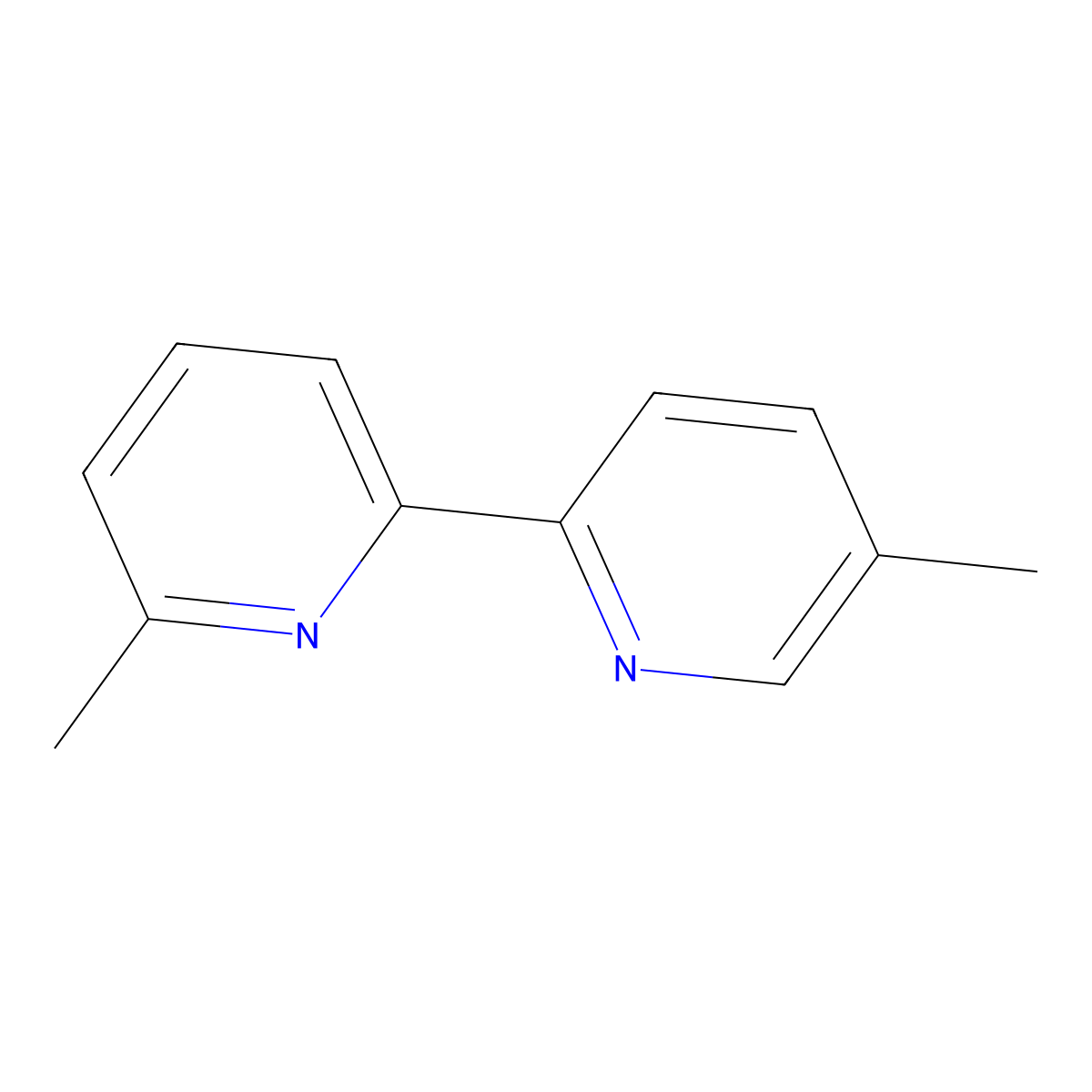 5,6'-Dimethyl-2,2'-bipyridine molecular structure, CAS 245678-74-4
