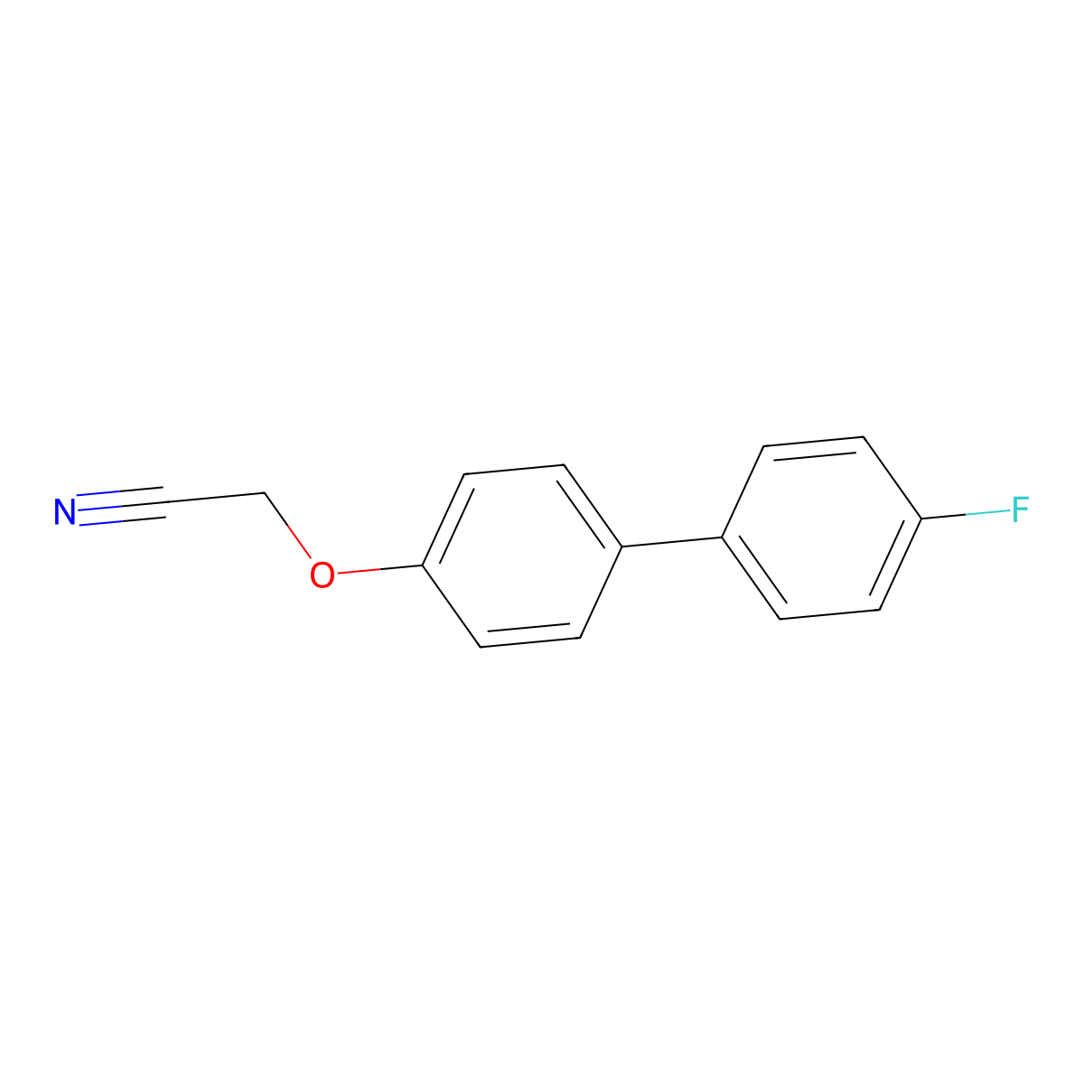 2-[(4'-Fluoro[1,1'-biphenyl]-4-yl)oxy]acetonitrile molecular structure, CAS 2459686-98-5