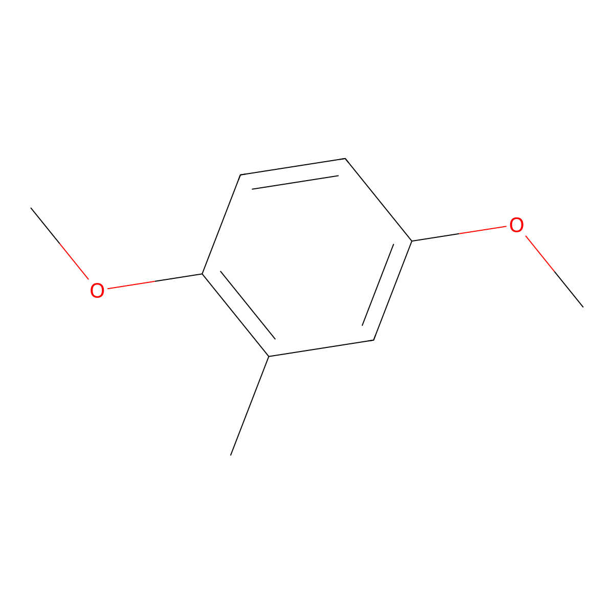 2,5-Dimethoxytoluene molecular structure, CAS 24599-58-4
