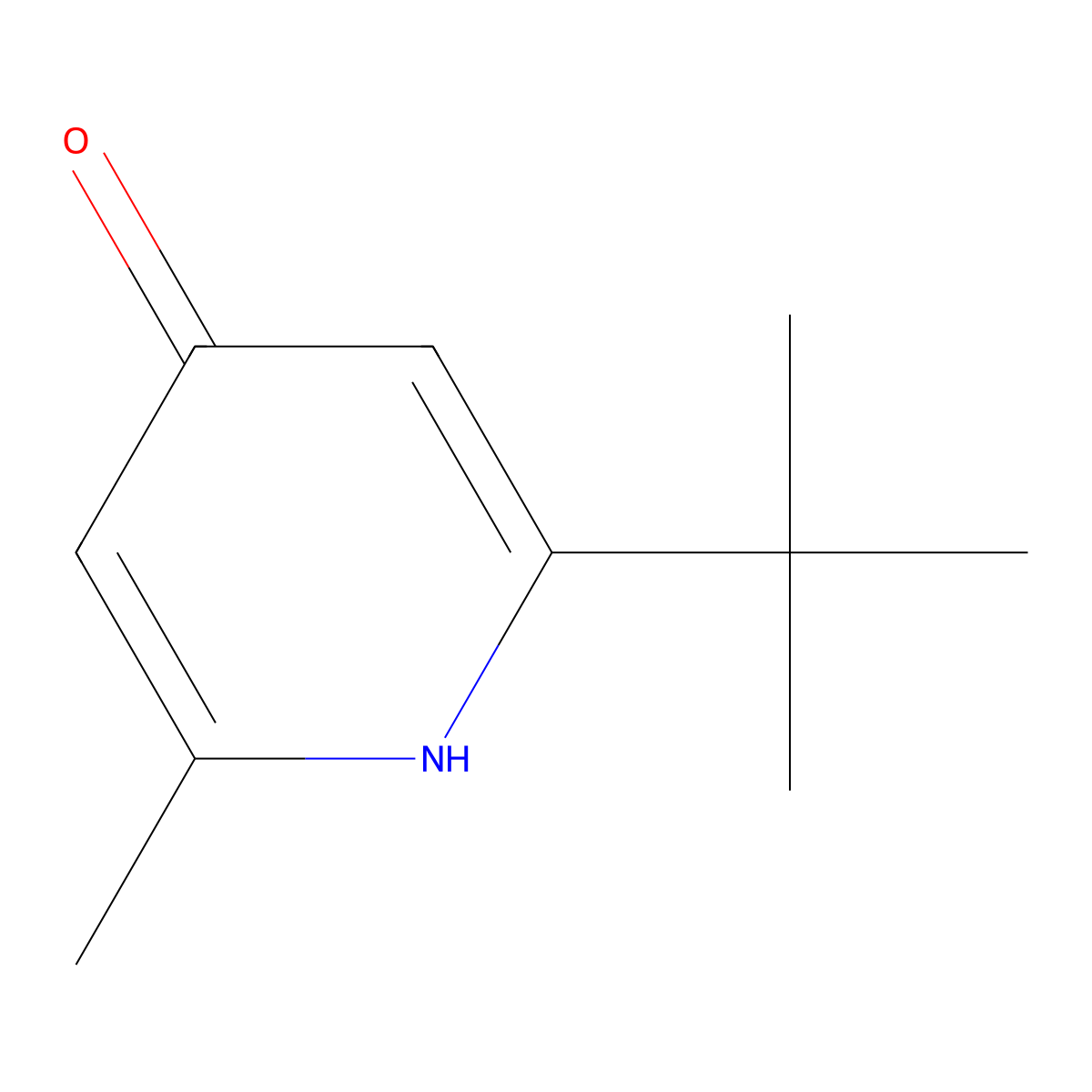2-(Tert-butyl)-6-methylpyridin-4-ol molecular structure, CAS 2460490-43-9