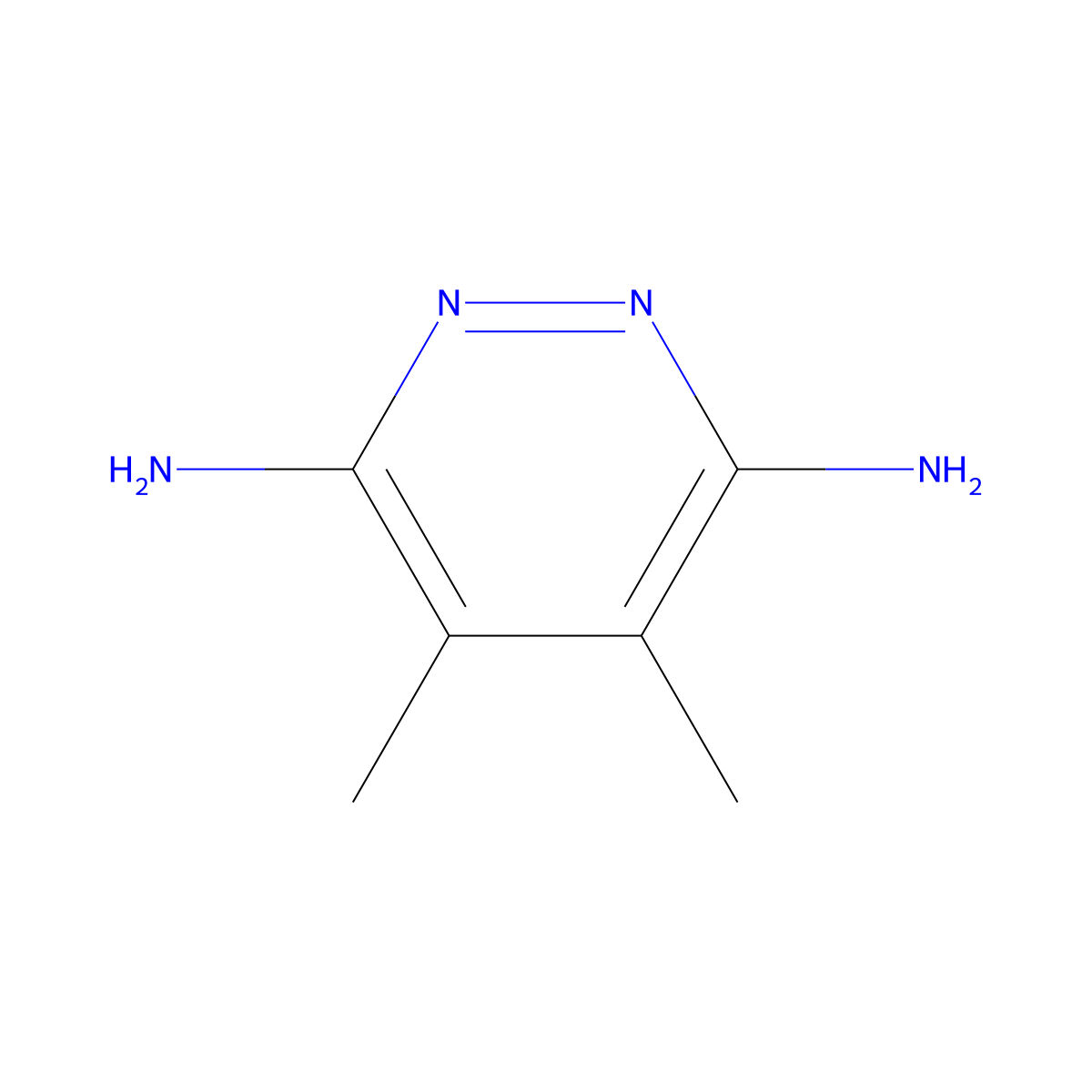 Dimethylpyridazine-3,6-diamine molecular structure, CAS 2460750-09-6
