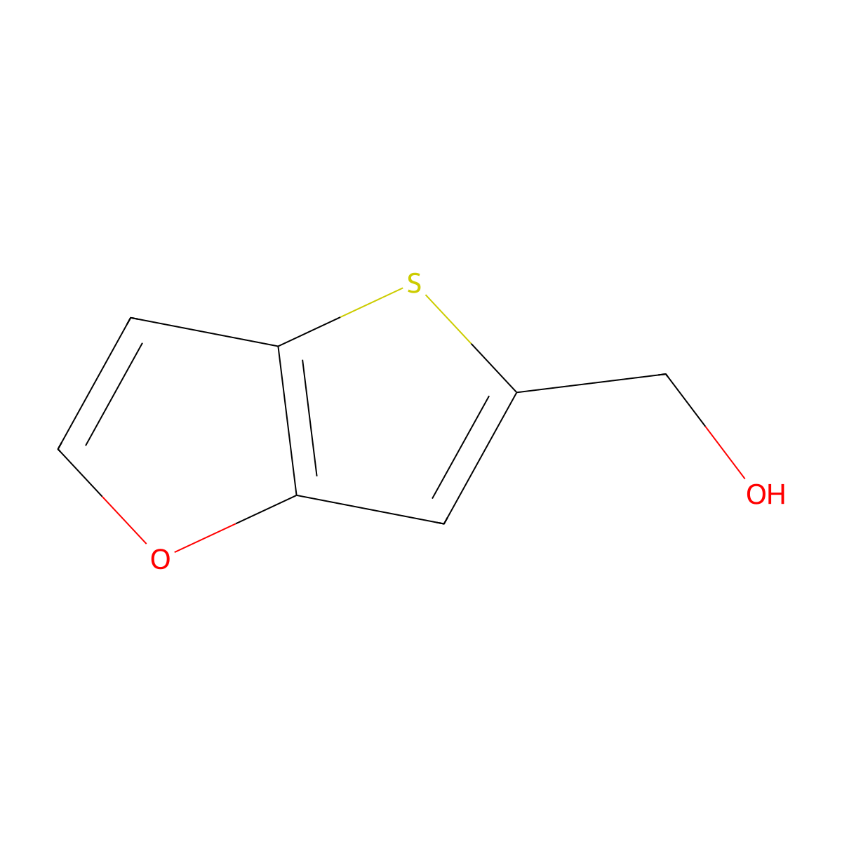 {Thieno[3,2-b]furan-5-yl}methanol molecular structure, CAS 2460750-53-0