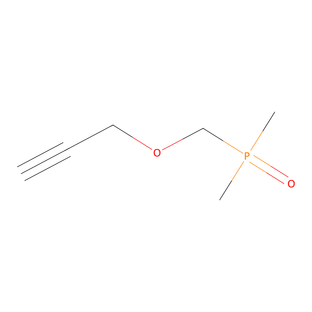 3-[(Dimethylphosphoryl)methoxy]prop-1-yne molecular structure, CAS 2460755-04-6