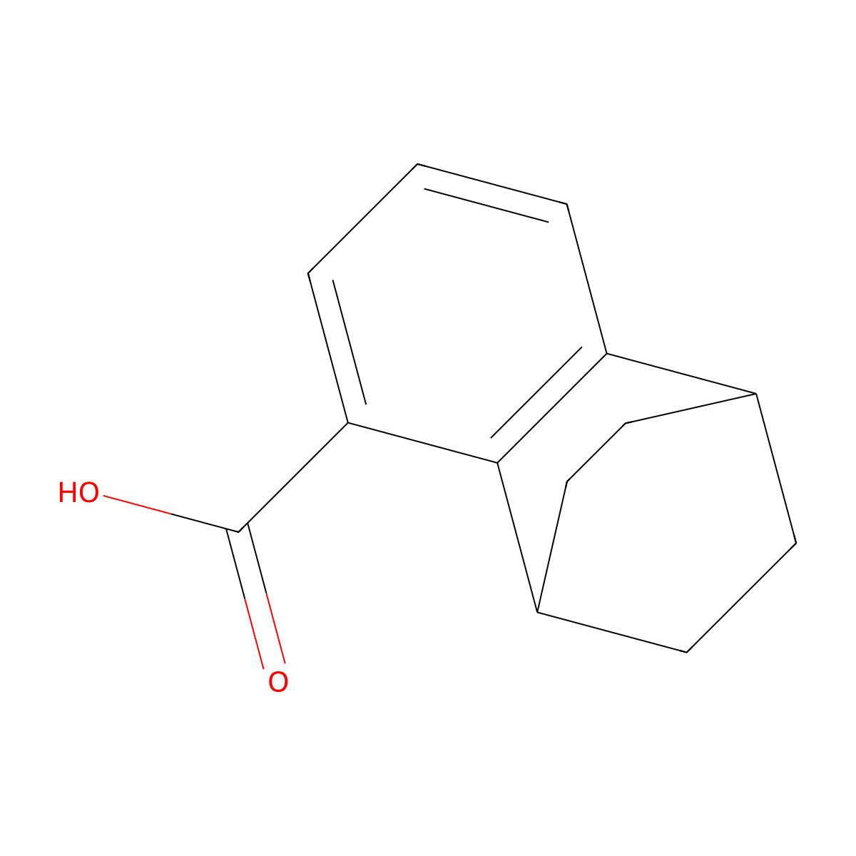 Tricyclo[6.2.2.0,2,7]dodeca-2(7),3,5-triene-3-carboxylicacid molecular structure, CAS 2460755-24-0