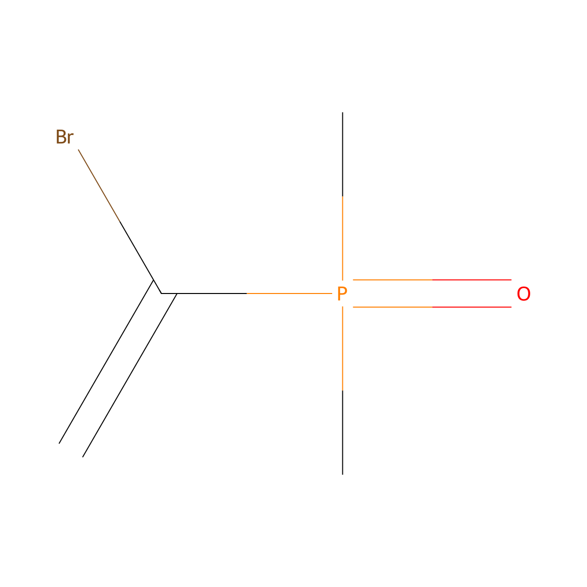 1-Bromo-1-(dimethylphosphoryl)ethene molecular structure, CAS 2460757-78-0