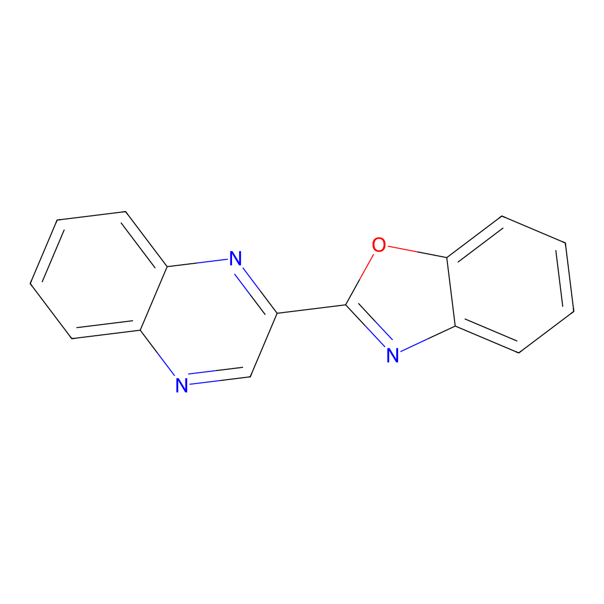 2-(Quinoxalin-2-yl)benzo[d]oxazole molecular structure, CAS 24613-98-7