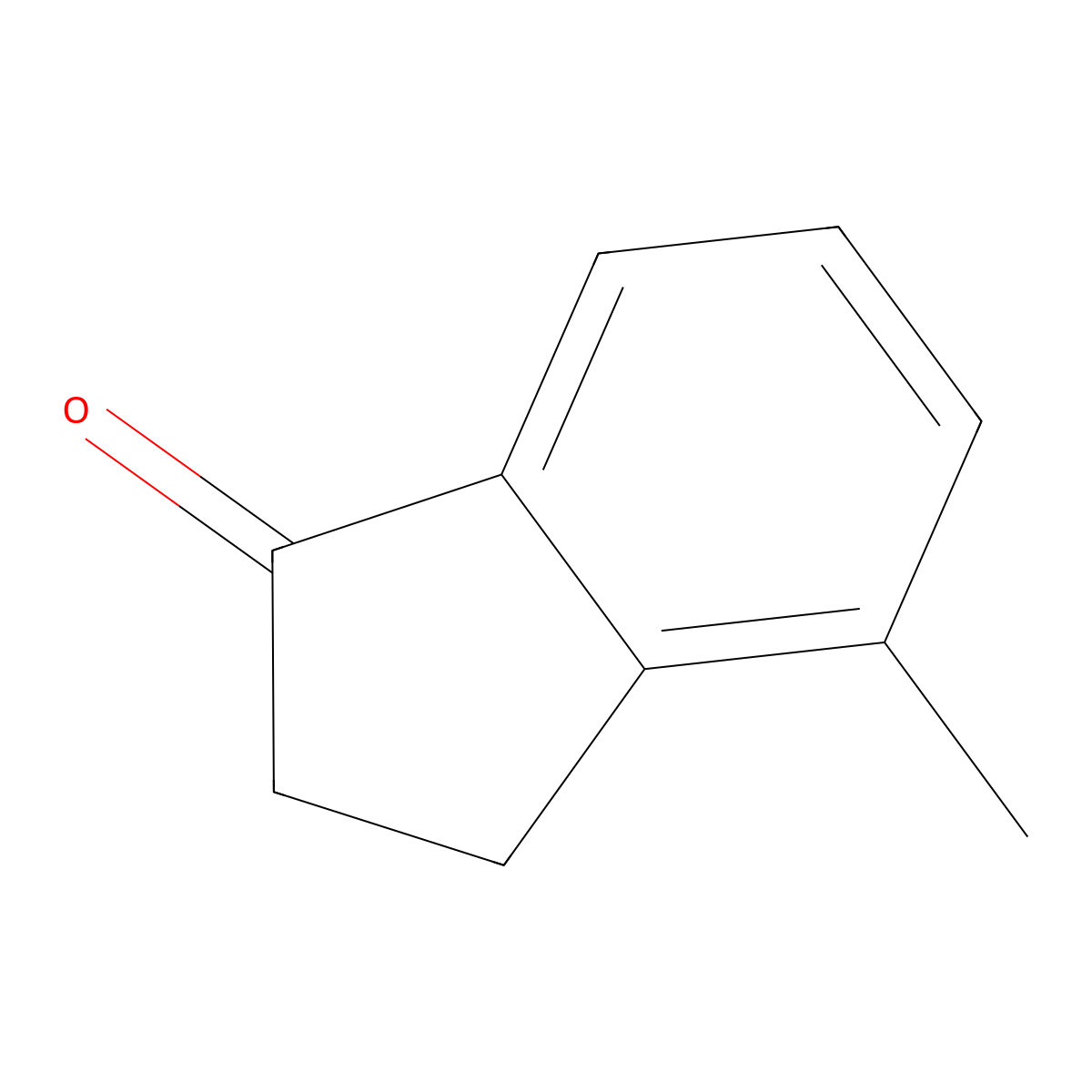 4-Methyl-1-indanone molecular structure, CAS 24644-78-8