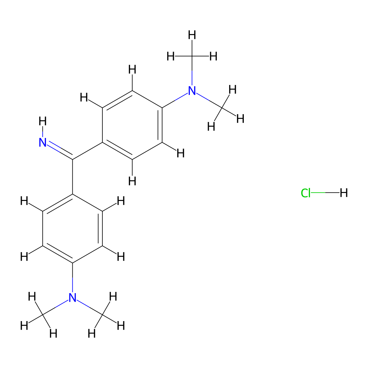 C.I. Basic Yellow 2 molecular structure, CAS 2465-27-2