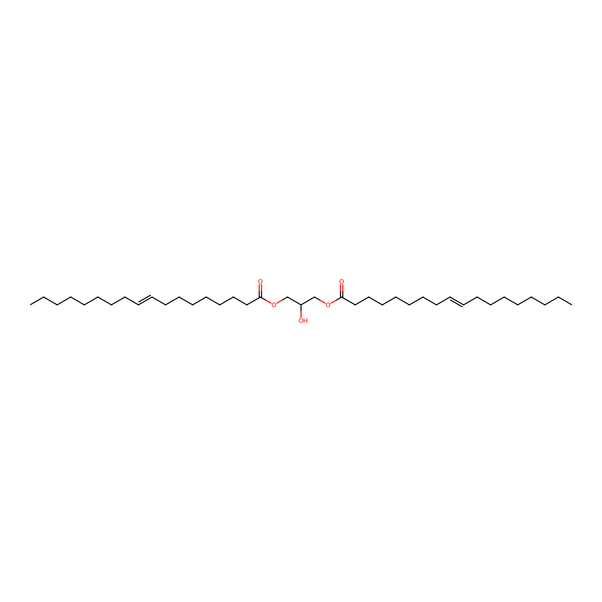 1,3-Diolein molecular structure, CAS 2465-32-9