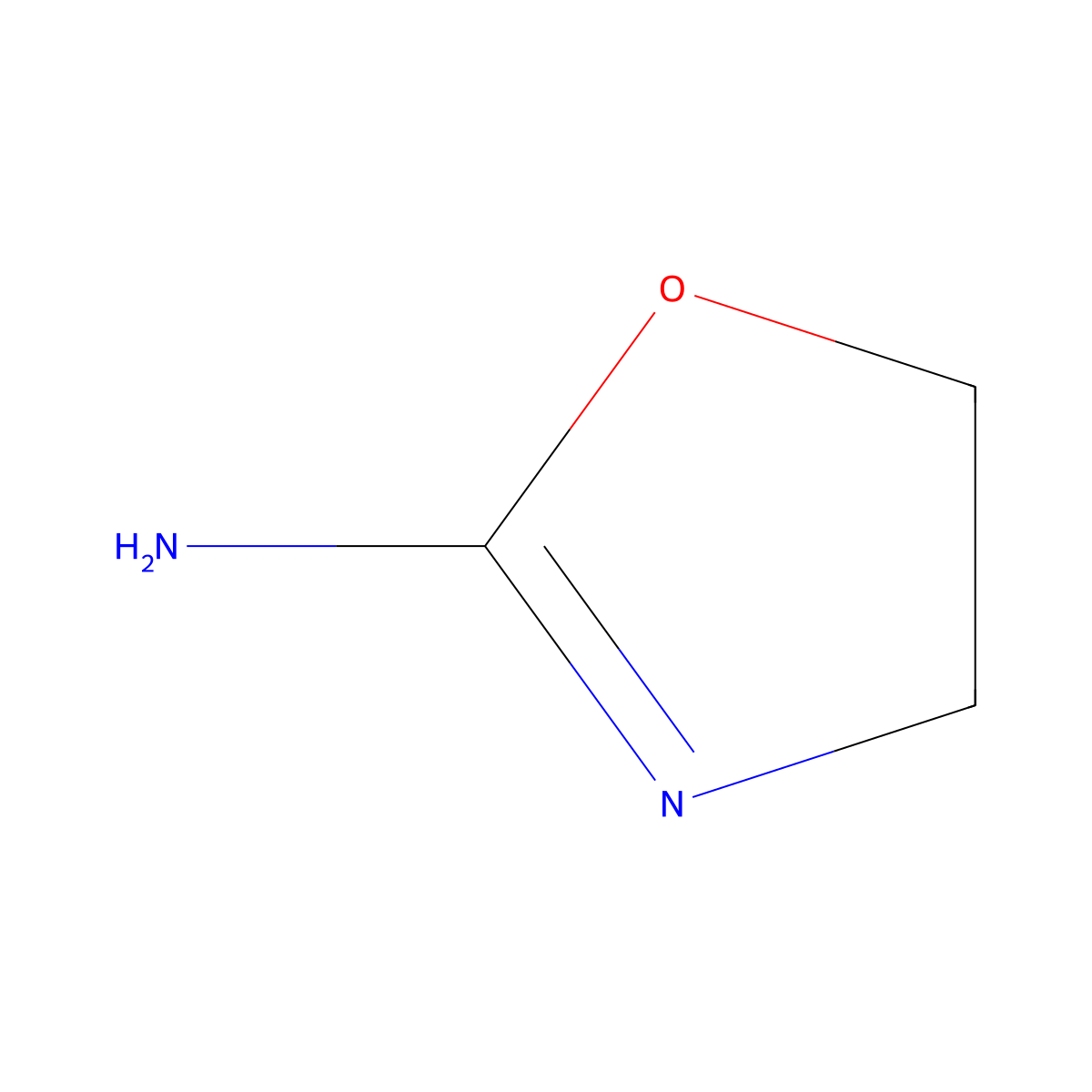1,3-Oxazolidin-2-imine molecular structure, CAS 24665-93-8