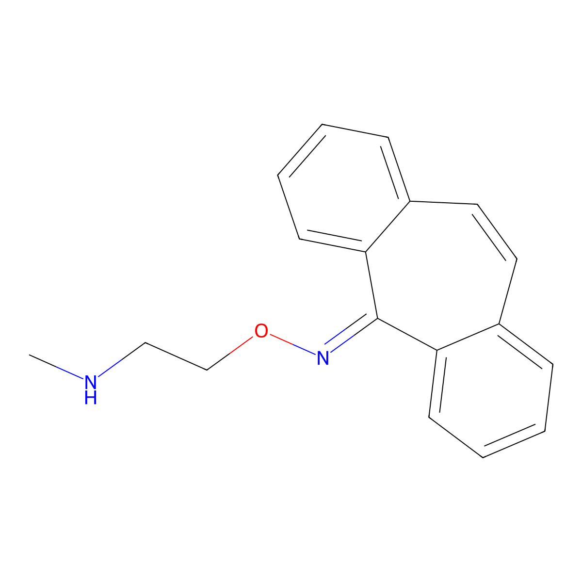 Demexiptiline molecular structure, CAS 24701-51-7