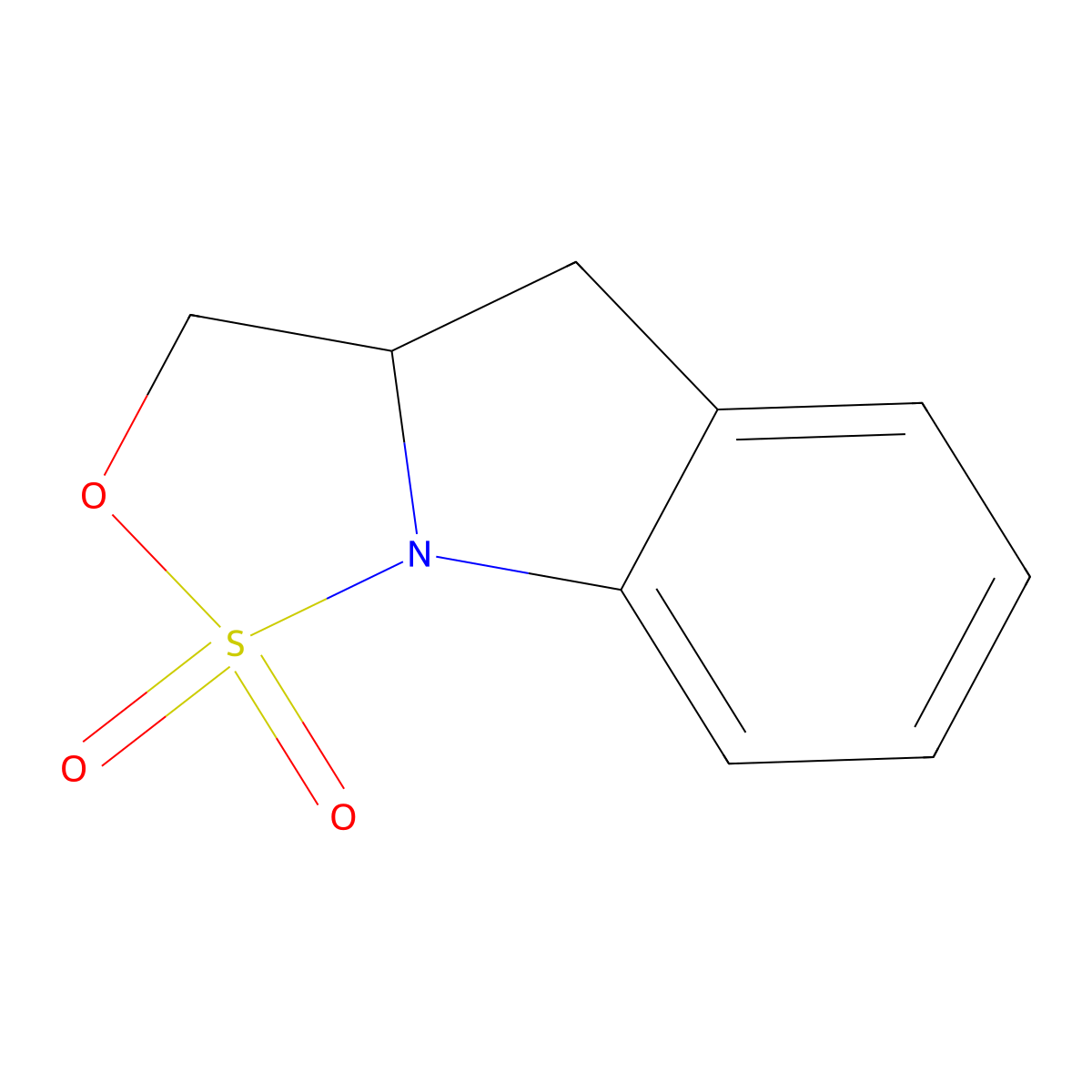 (3aS)-3H,3aH,4H-1lambda6-[1,2,3]oxathiazolo[3,4-a]indole-1,1-dione molecular structure, CAS 2470279-16-2