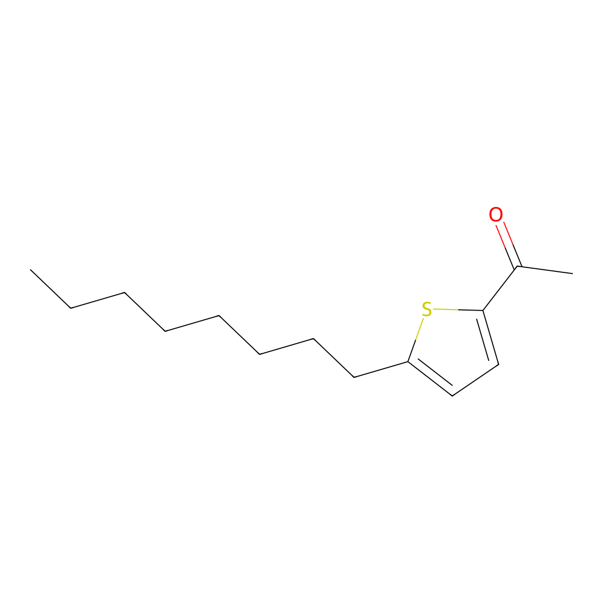 1-(5-Octylthiophen-2-yl)ethanone molecular structure, CAS 247042-14-4