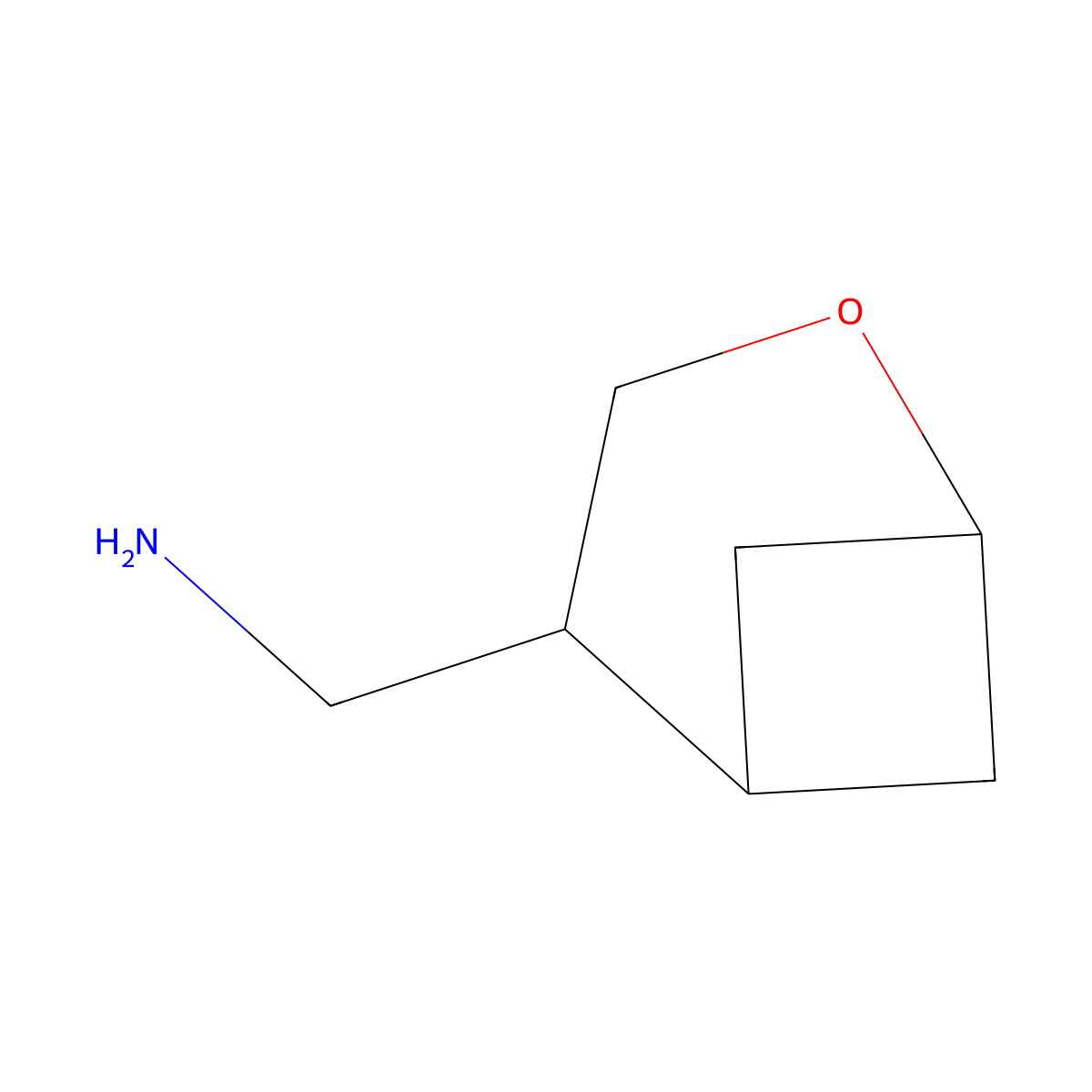 {2-Oxabicyclo[3.1.1]heptan-4-yl}methanamine molecular structure, CAS 2470435-16-4