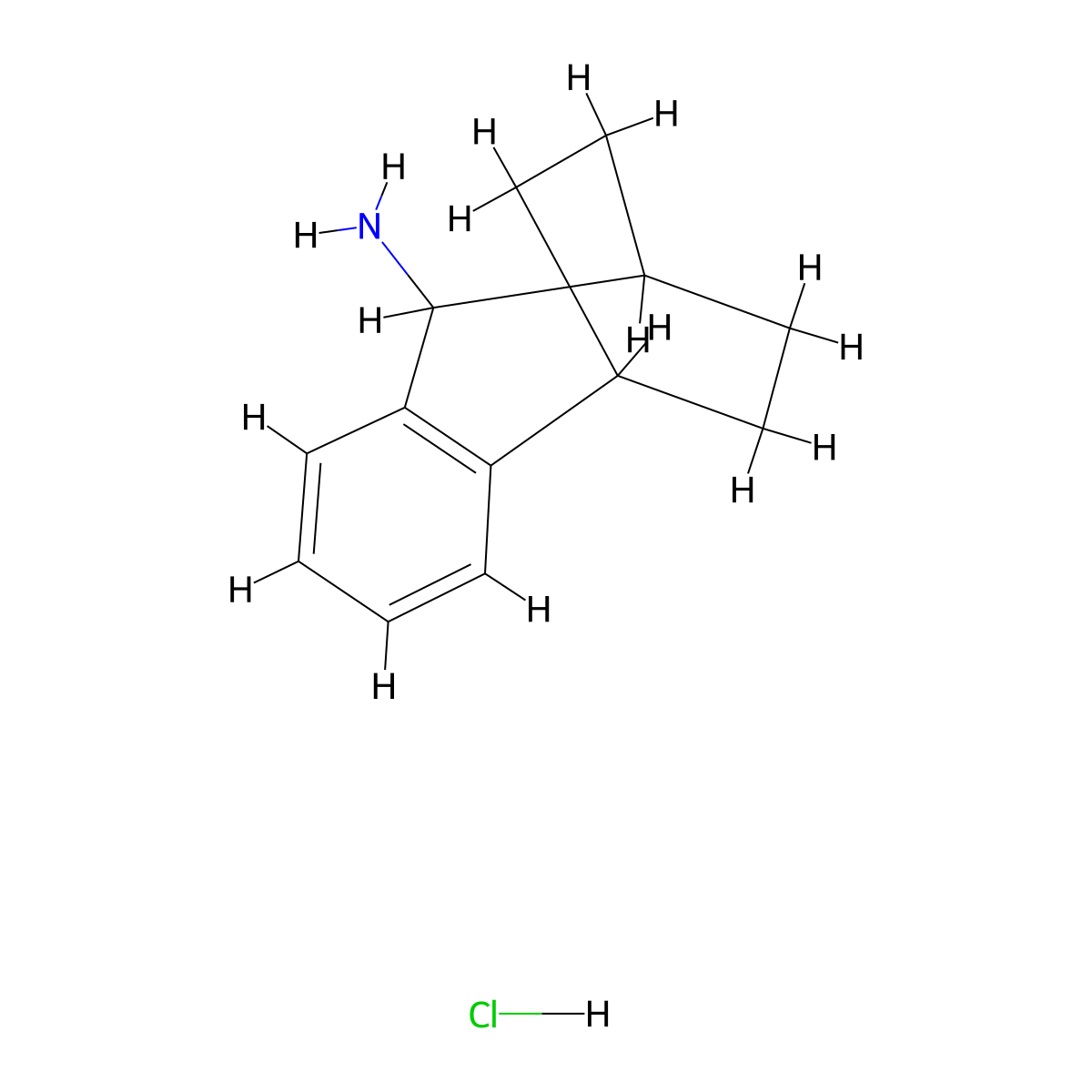 Tricyclo[7.2.2.0,2,7]trideca-2,4,6-trien-8-amine hydrochloride molecular structure, CAS 2470436-70-3