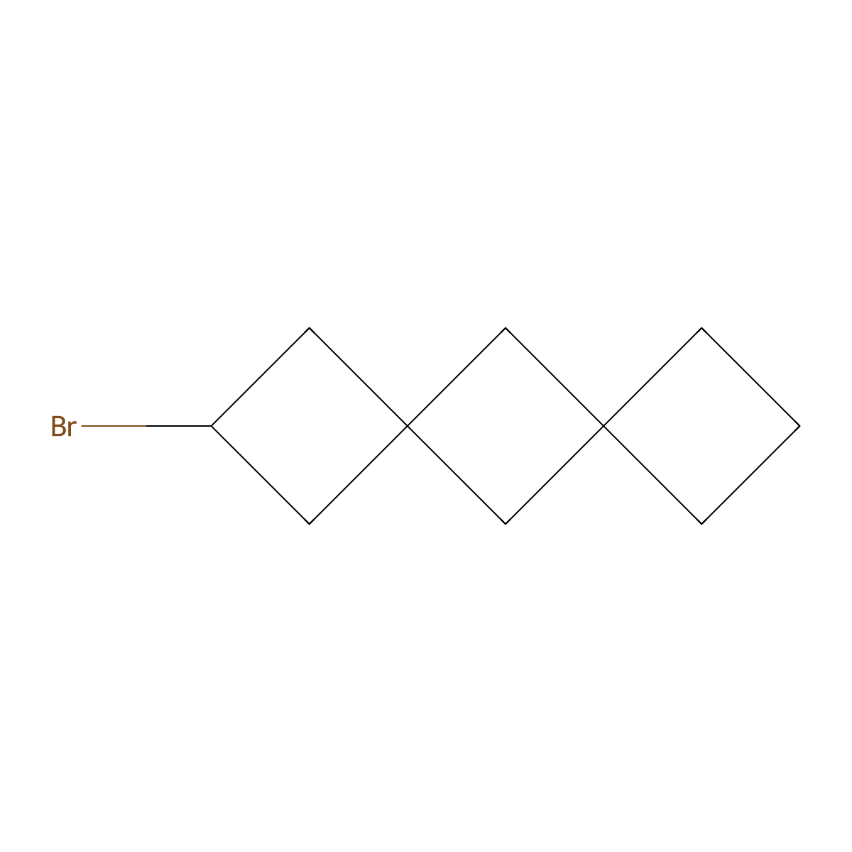 2-Bromodispiro[3.1.3^{6}.1^{4}]decane molecular structure, CAS 2470437-04-6