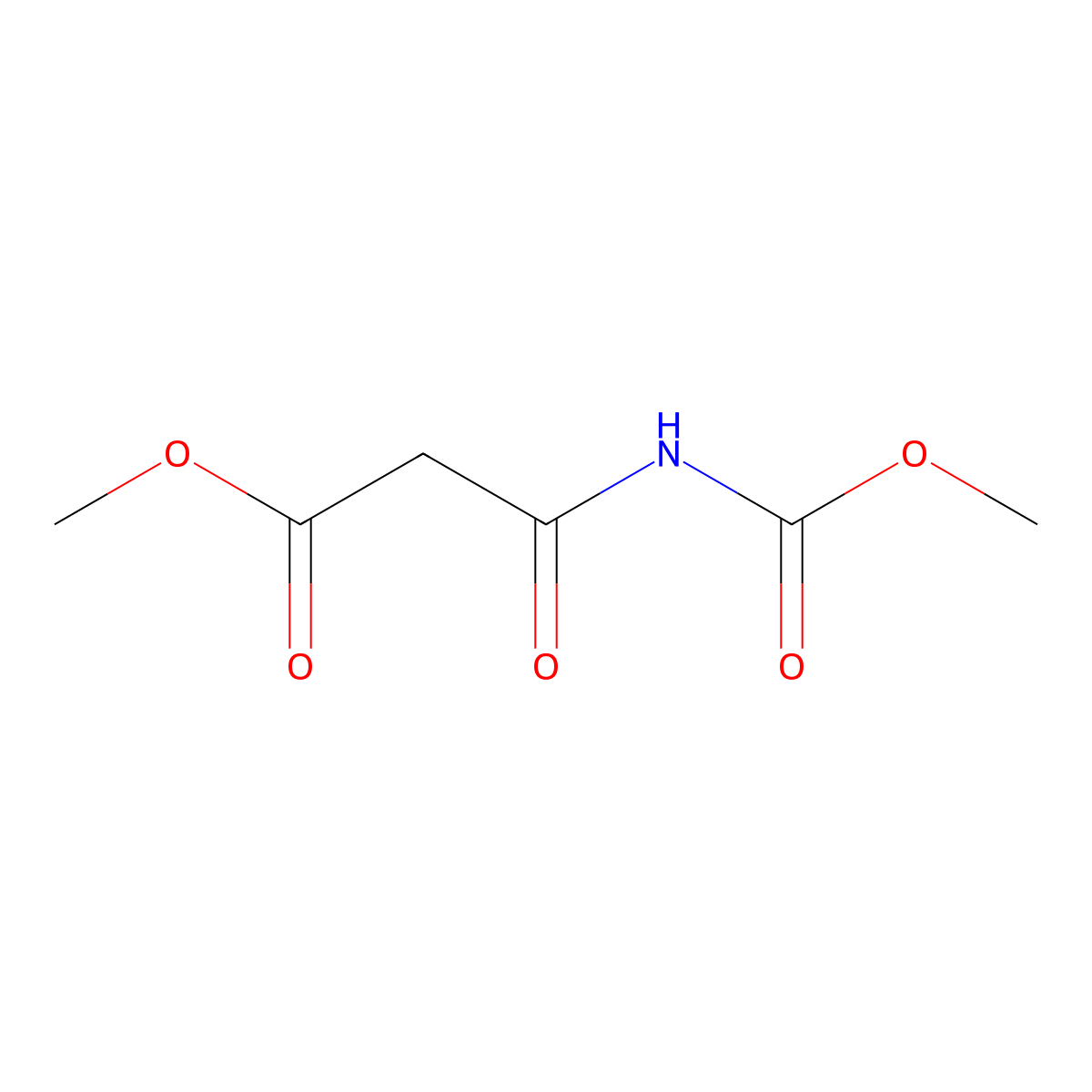 Methyl 3-[(methoxycarbonyl)amino]-3-oxopropanoate molecular structure, CAS 2470437-46-6