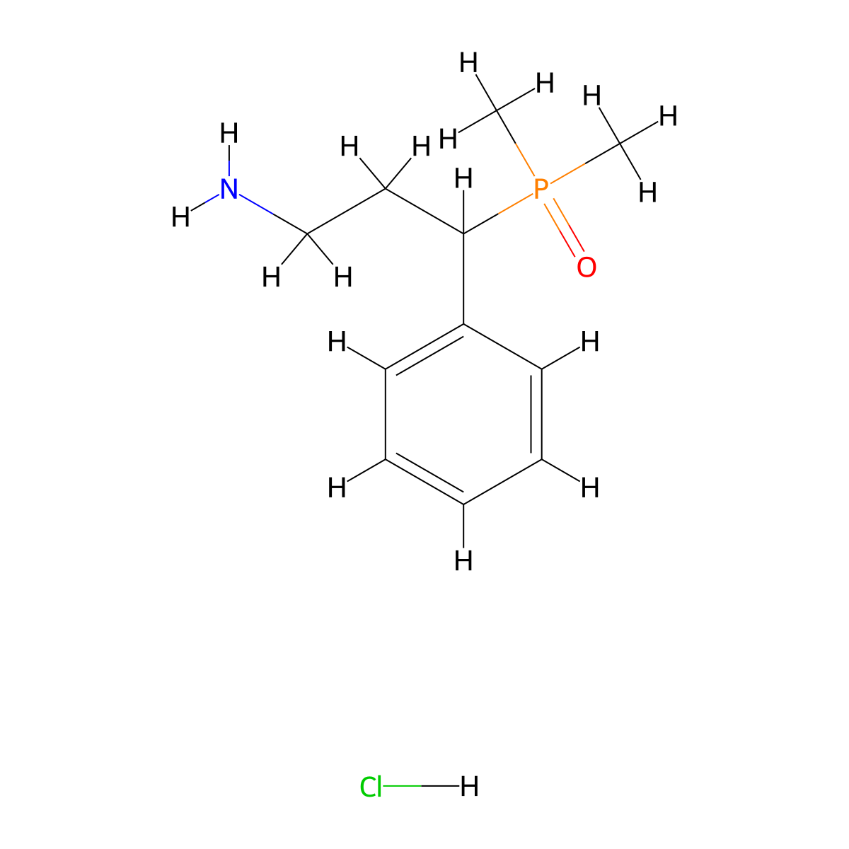 3-(Dimethylphosphoryl)-3-phenylpropan-1-aminehydrochloride molecular structure, CAS 2470438-27-6