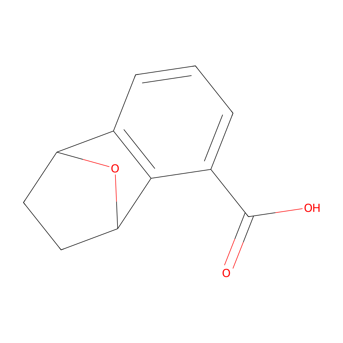 11-Oxatricyclo[6.2.1.0,2,7]undeca-2(7),3,5-triene-3-carboxylic acid molecular structure, CAS 2470438-80-1