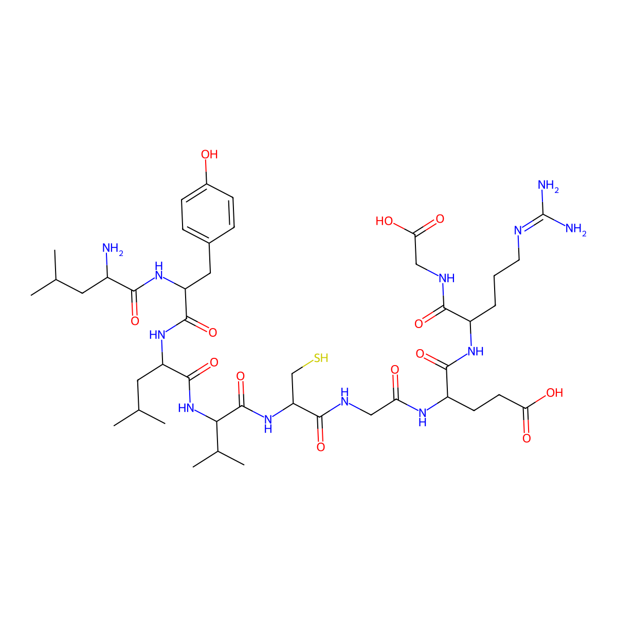 Insulin beta Chain Peptide (15-23) molecular structure, CAS 247044-67-3
