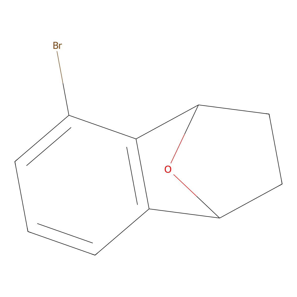 3-Bromo-11-oxatricyclo[6.2.1.0,2,7]undeca-2(7),3,5-triene molecular structure, CAS 2470440-02-7