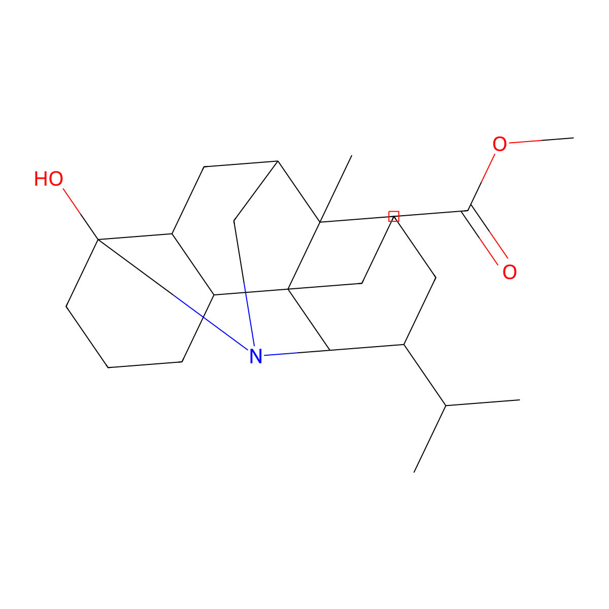 Daphnezomine B molecular structure, CAS 247078-43-9