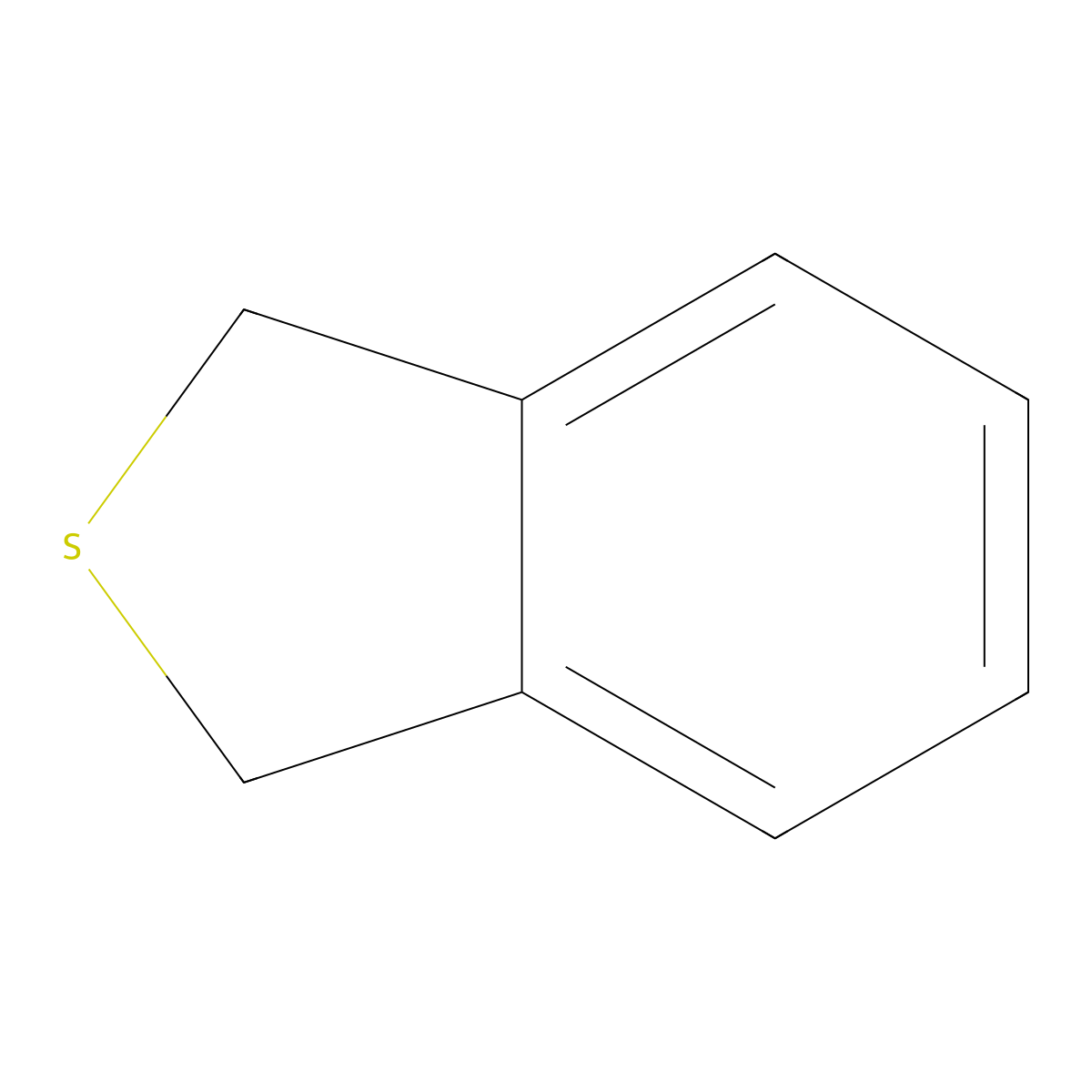 1,3-Dihydro-2-benzothiophene molecular structure, CAS 2471-92-3
