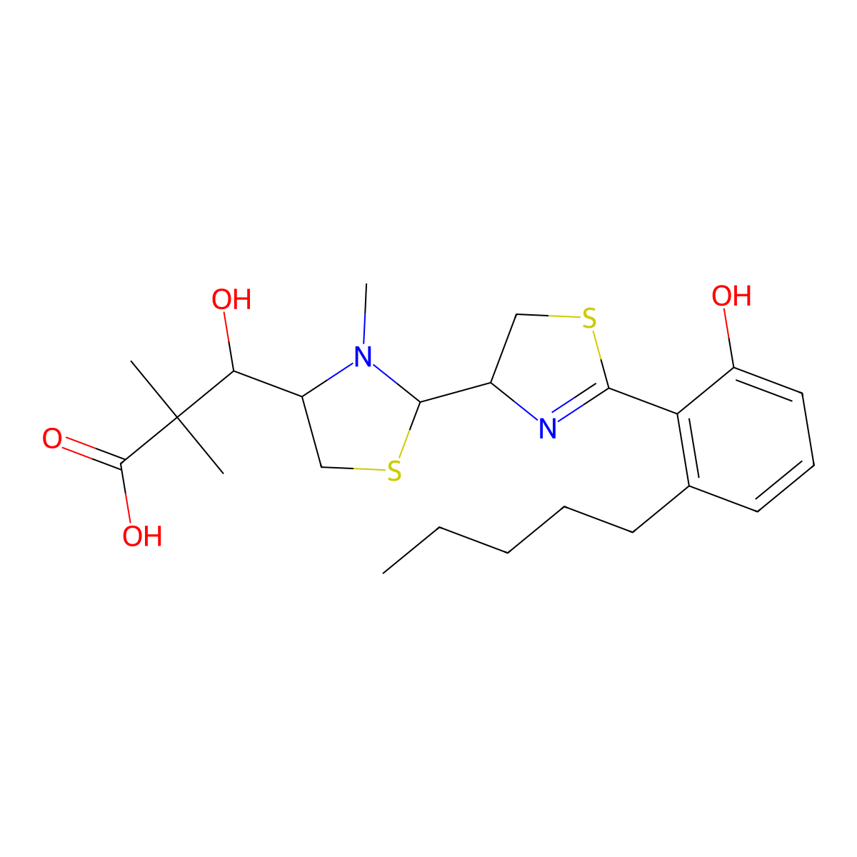 Agrochelin molecular structure, CAS 247115-74-8