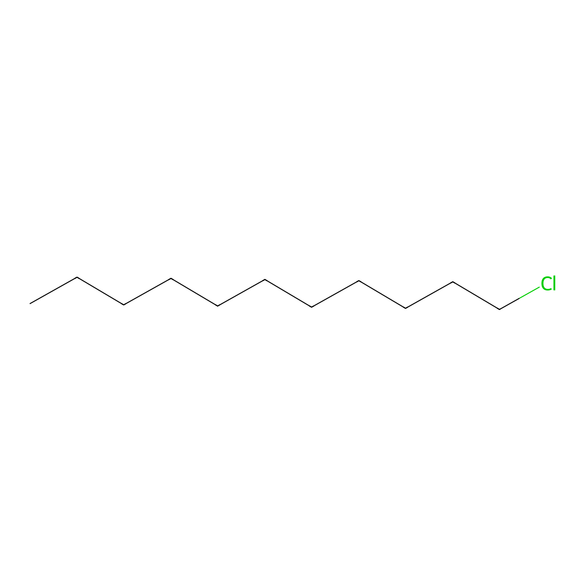 1-Chloroundecane molecular structure, CAS 2473-03-2