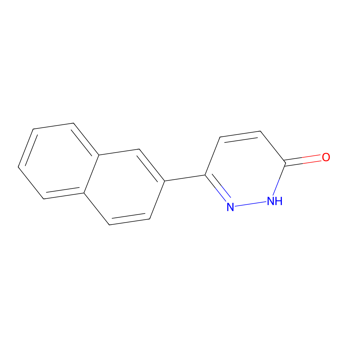 6-(Naphthalen-2-yl)pyridazin-3-ol molecular structure, CAS 24737-91-5