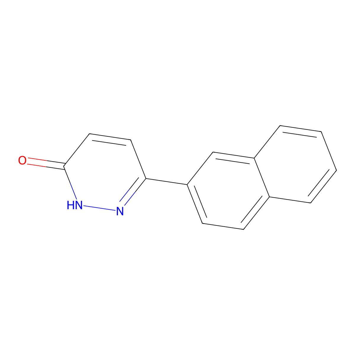 6-(Naphthalen-2-yl)pyridazin-3-ol molecular structure, CAS 24737-91-5