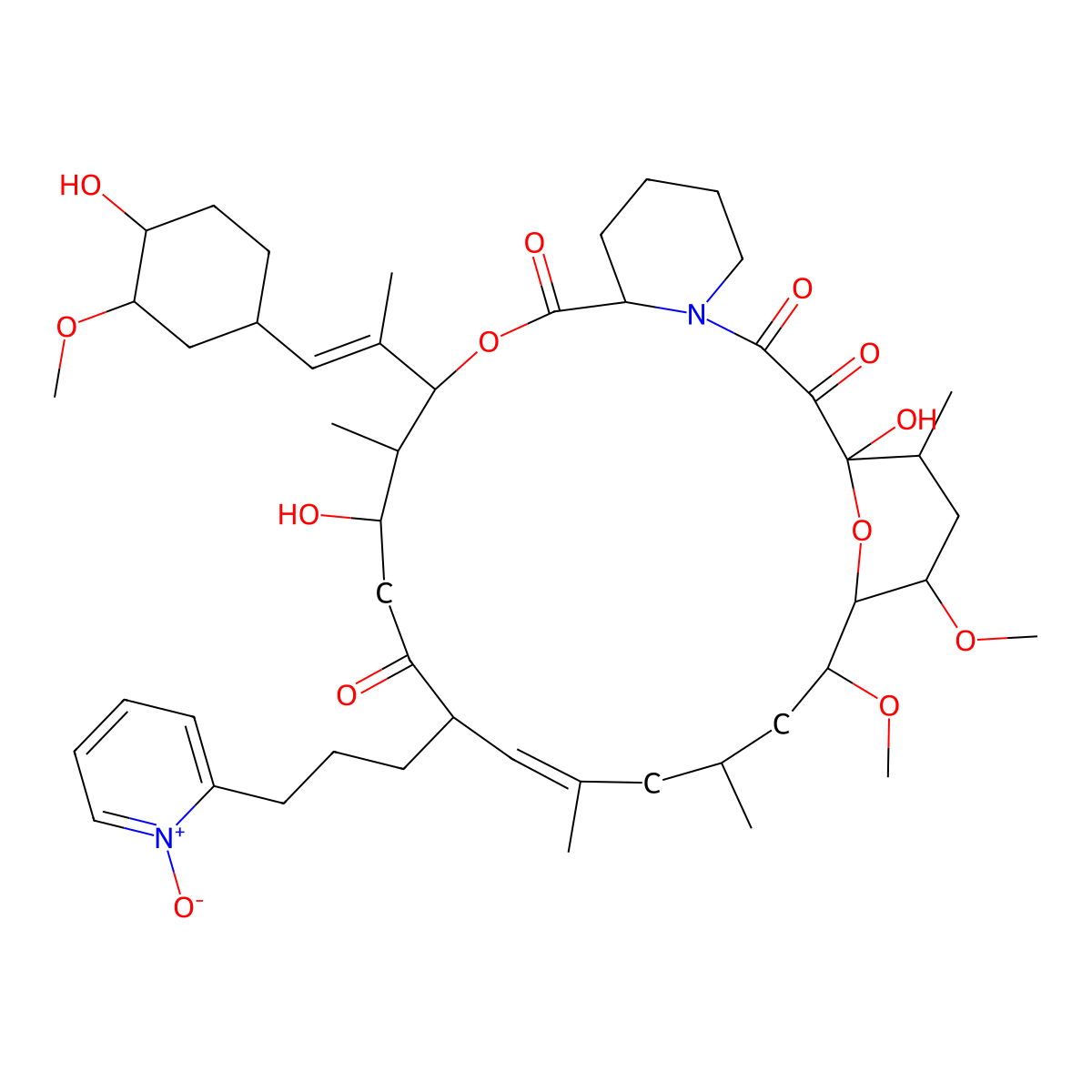 (1R,9S,12S,13R,14S,17R,18Z,21S,23S,24R,25S,27R)-1,14-dihydroxy-12-[(E)-1-[(1R,3R,4R)-4-hydroxy-3-methoxycyclohexyl]prop-1-en-2-yl]-23,25-dimethoxy-13,19,21,27-tetramethyl-17-[3-(1-oxidopyridin-1-ium-2-yl)propyl]-11,28-dioxa-4-azatricyclo[22.3.1.04,9]octacos-18-ene-2,3,10,16-tetrone molecular structure, CAS 2474076-02-1