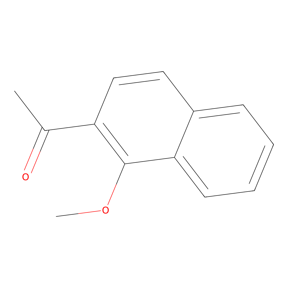1-(1-Methoxynaphthalen-2-yl)ethanone molecular structure, CAS 24764-46-3