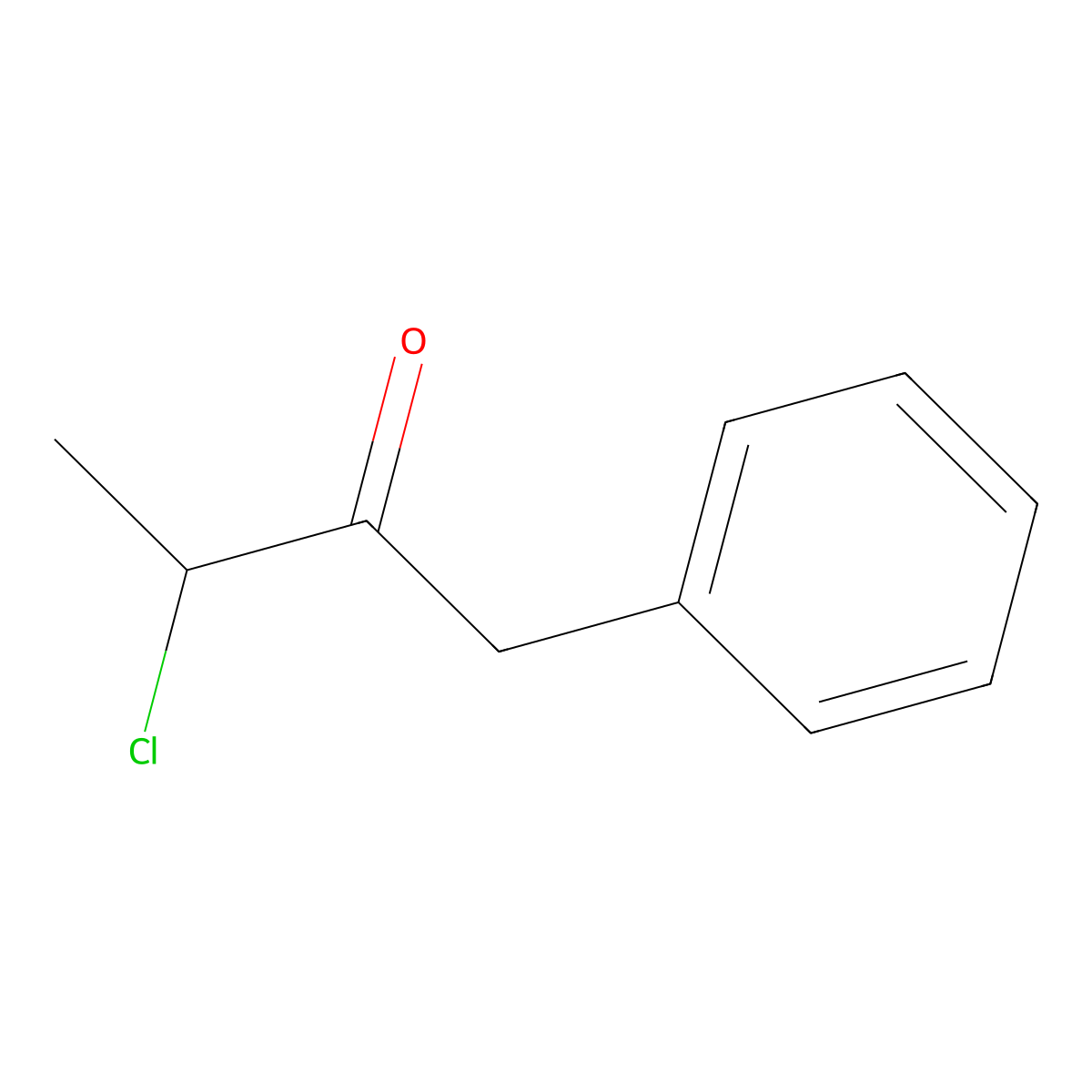 3-Chloro-1-phenylbutan-2-one molecular structure, CAS 24767-67-7