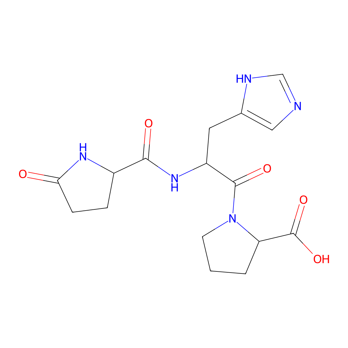 Acid-TRH molecular structure, CAS 24769-58-2