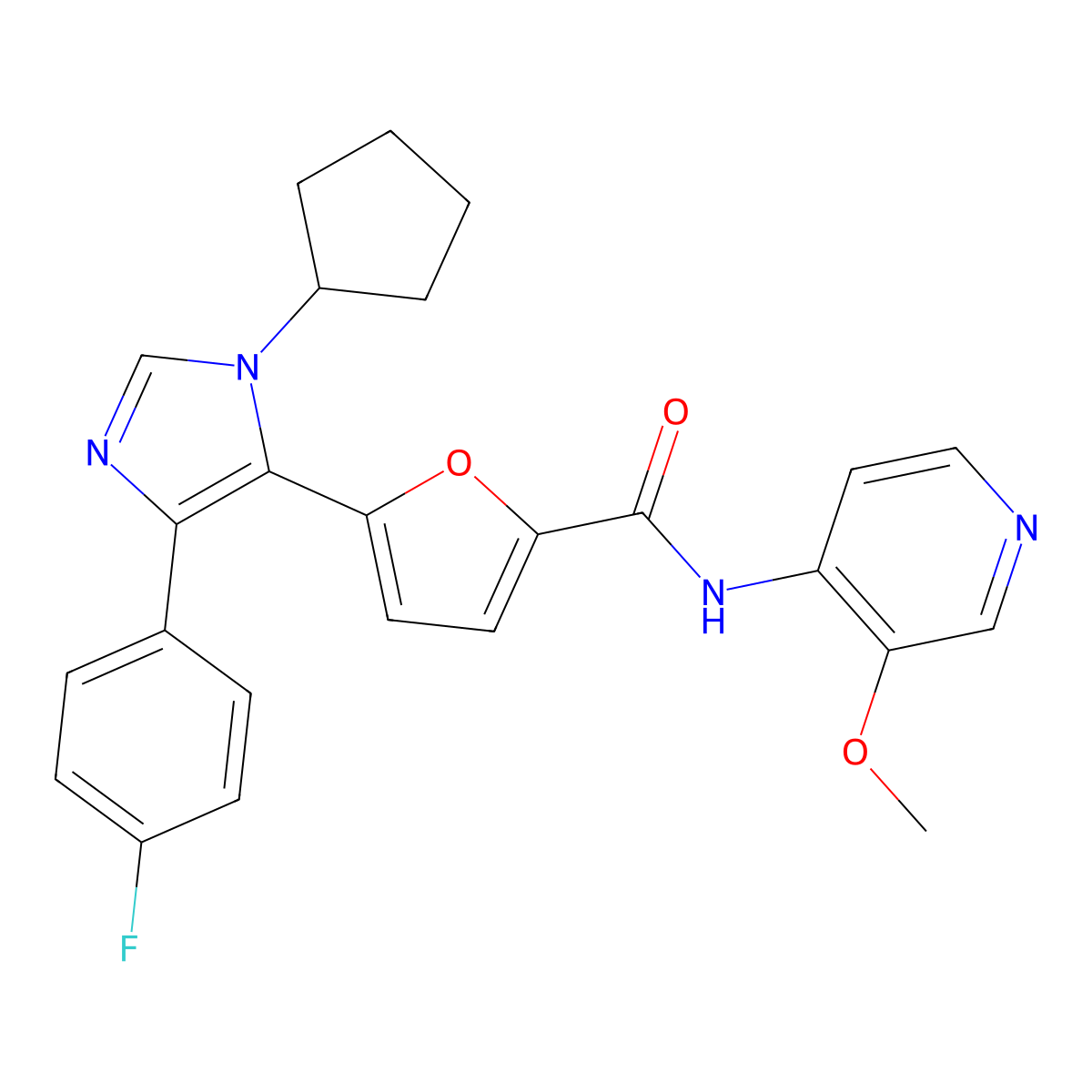 Tnik&map4K4-IN-1 molecular structure, CAS 2478592-86-6