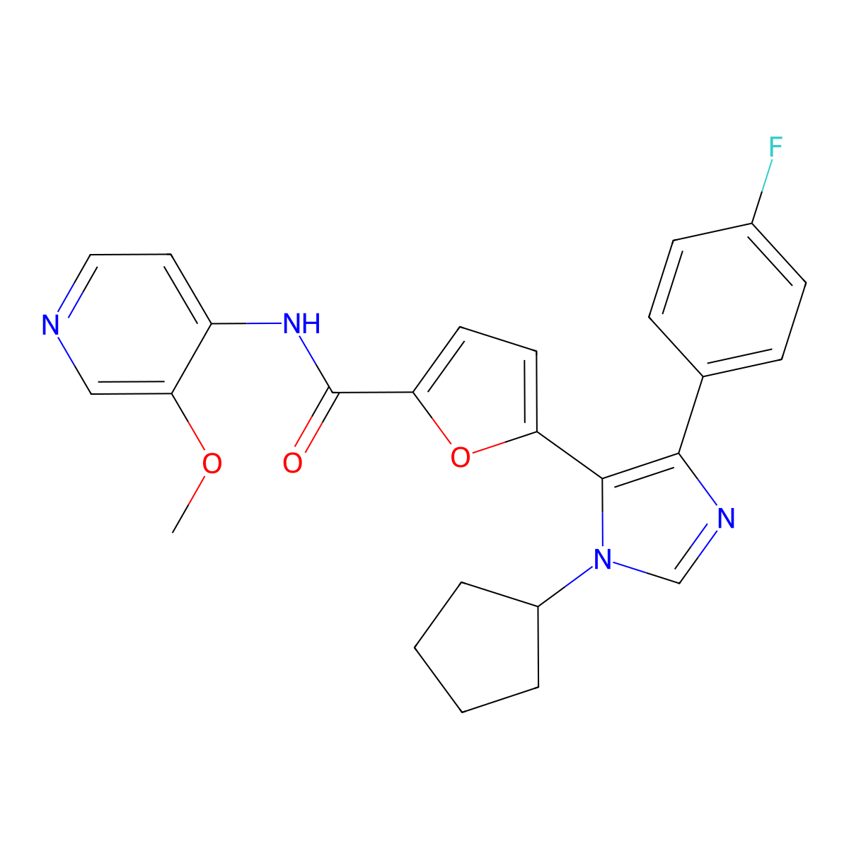 Tnik&map4K4-IN-1 molecular structure, CAS 2478592-86-6