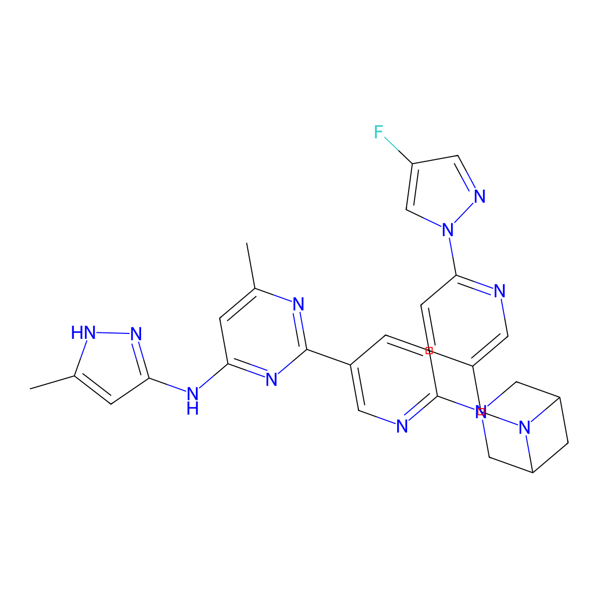Lunbotinib molecular structure, CAS 2479961-46-9