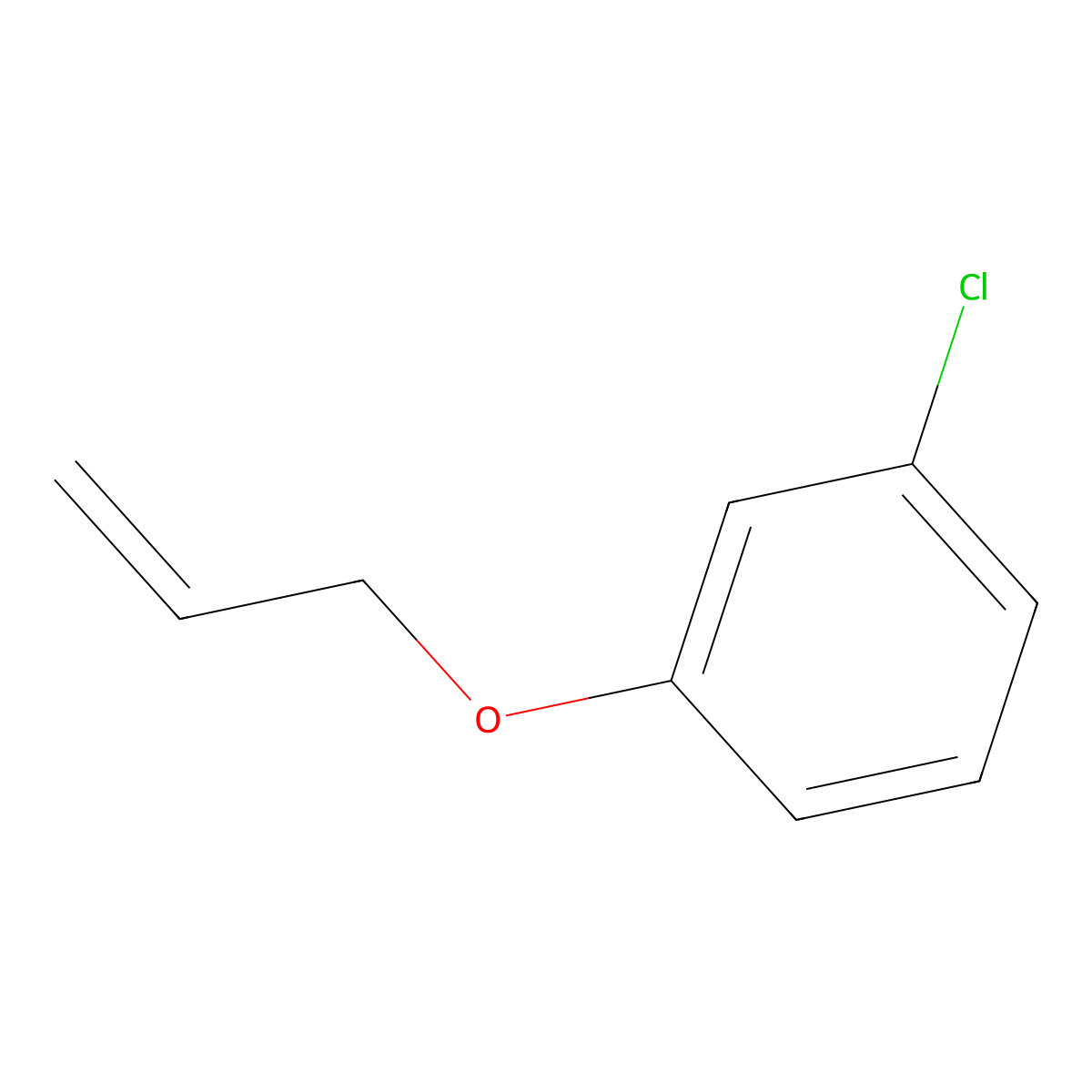 1-Chloro-3-(prop-2-en-1-yloxy)benzene molecular structure, CAS 24824-86-0
