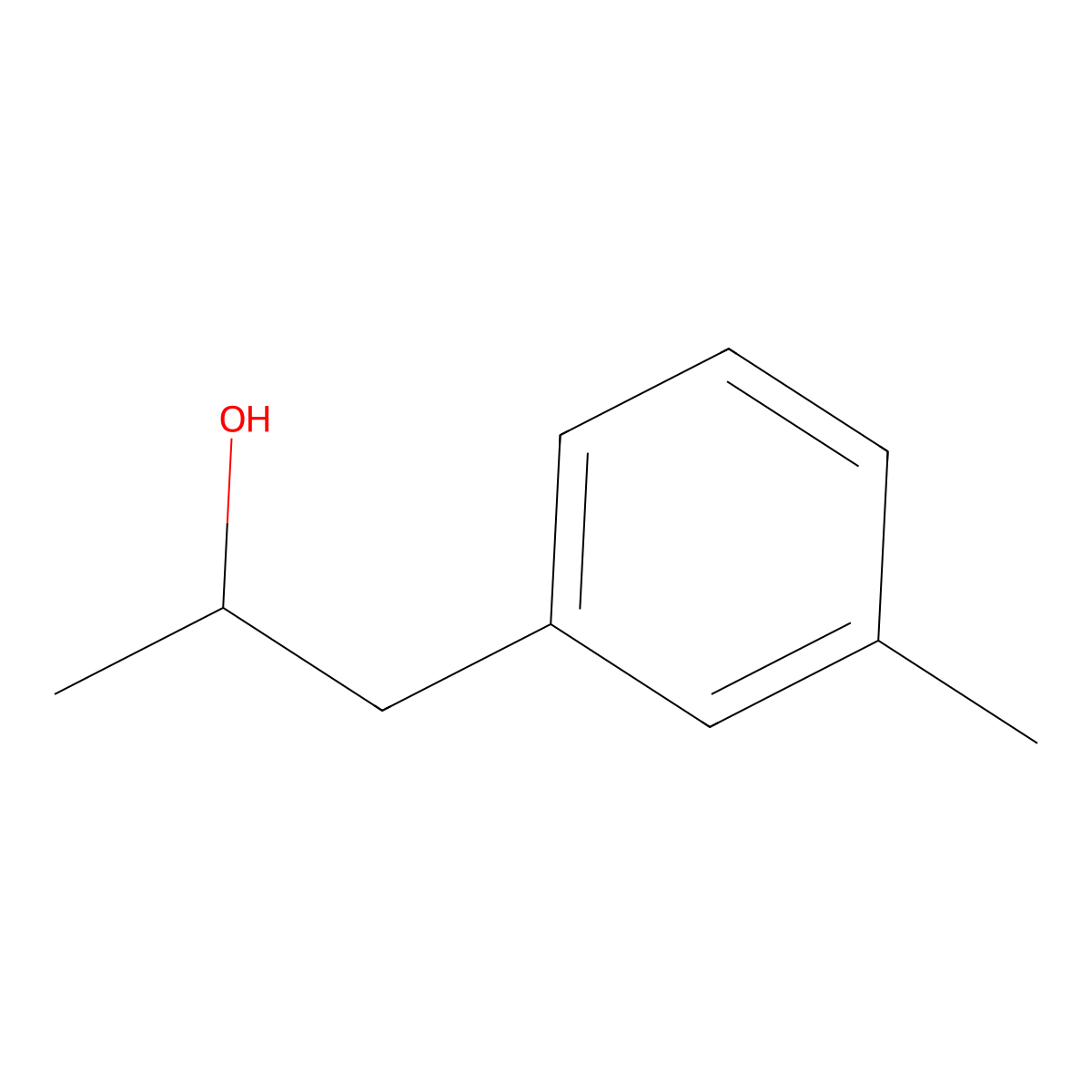 1-(M-tolyl)propan-2-ol molecular structure, CAS 24826-67-3