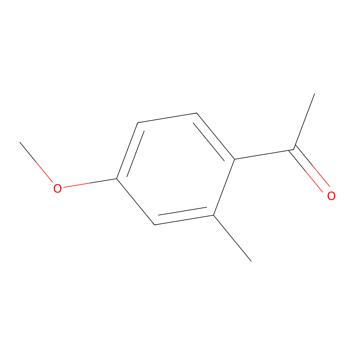 1-(4-Methoxy-2-methylphenyl)ethan-1-one molecular structure, CAS 24826-74-2