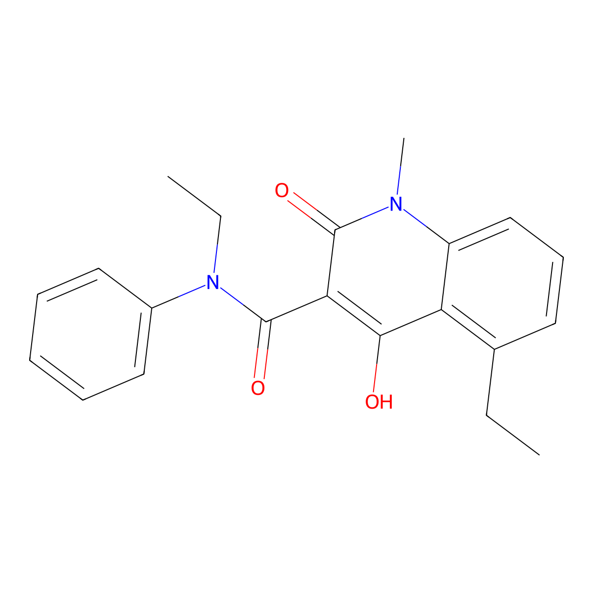 Paquinimod molecular structure, CAS 248282-01-1