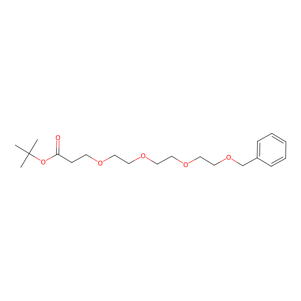 Benzyl-PEG4-Boc molecular structure, CAS 2484091-04-3