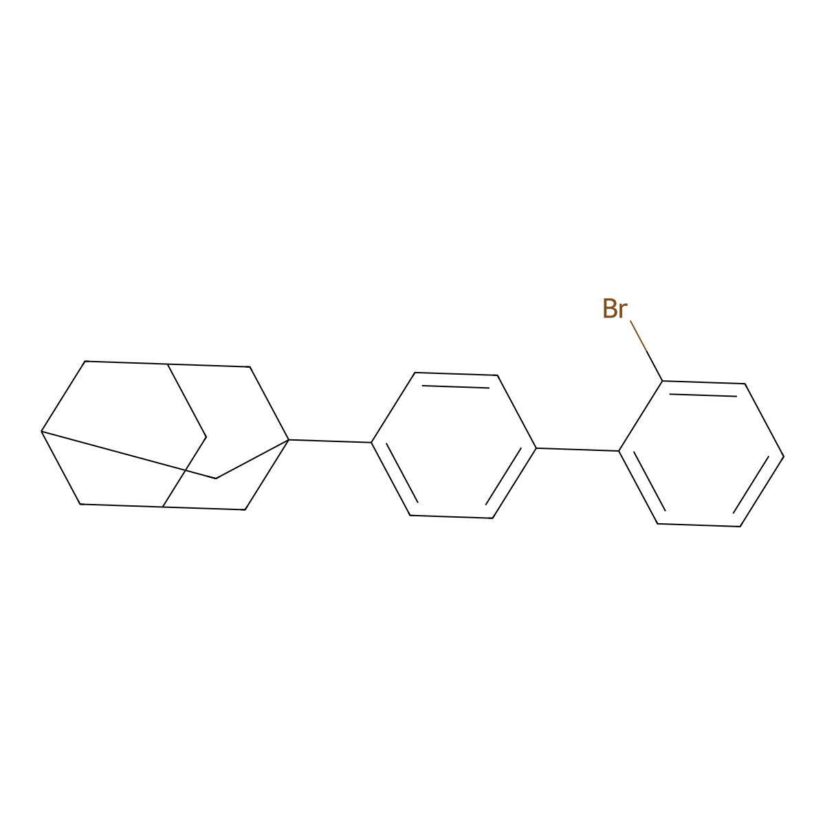 1-(2'-Bromo-[1,1'-biphenyl]-4-yl)adamantane molecular structure, CAS 2484750-93-6