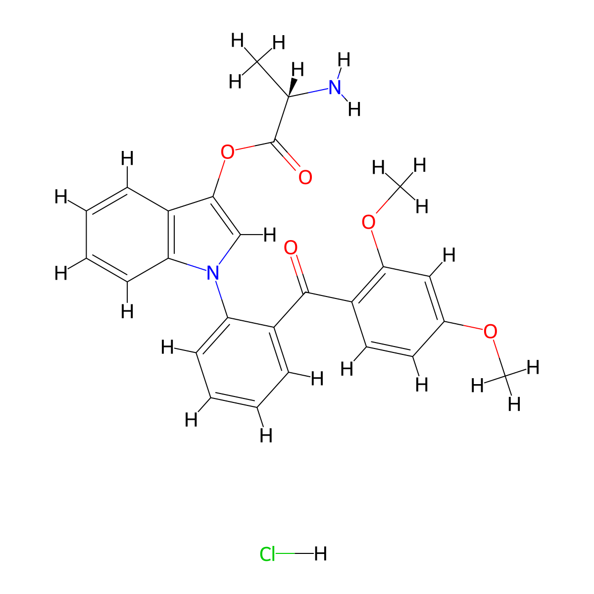 470 L-alanine ester, hydrochloride, Biosynth Patent: EP 2427431 and US 8940909 molecular structure, CAS 2484872-66-2