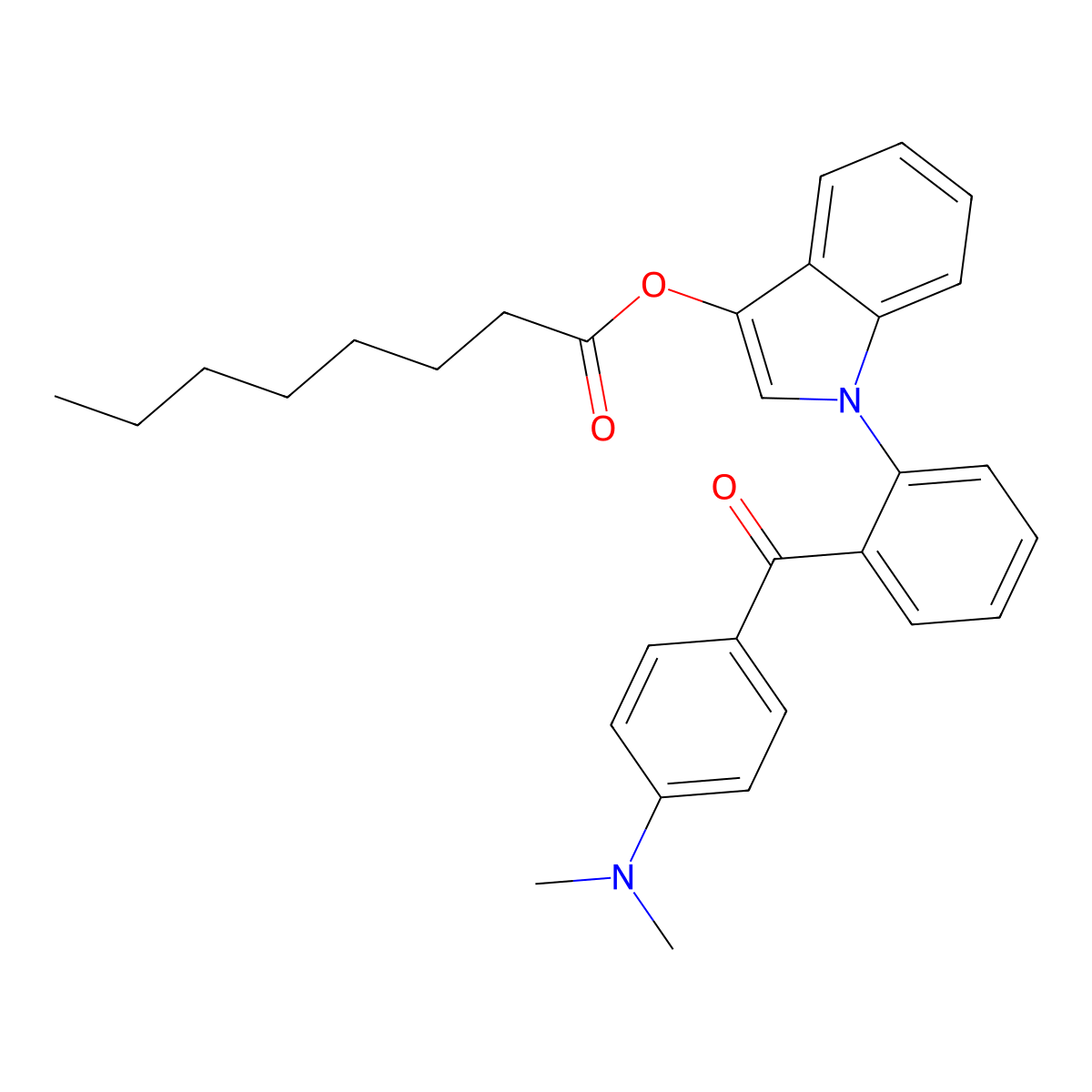 515 caprylate solution, 0.50 M in DMSO, Biosynth Patent: EP 2427431 and US 8940909 molecular structure, CAS 2484873-04-1