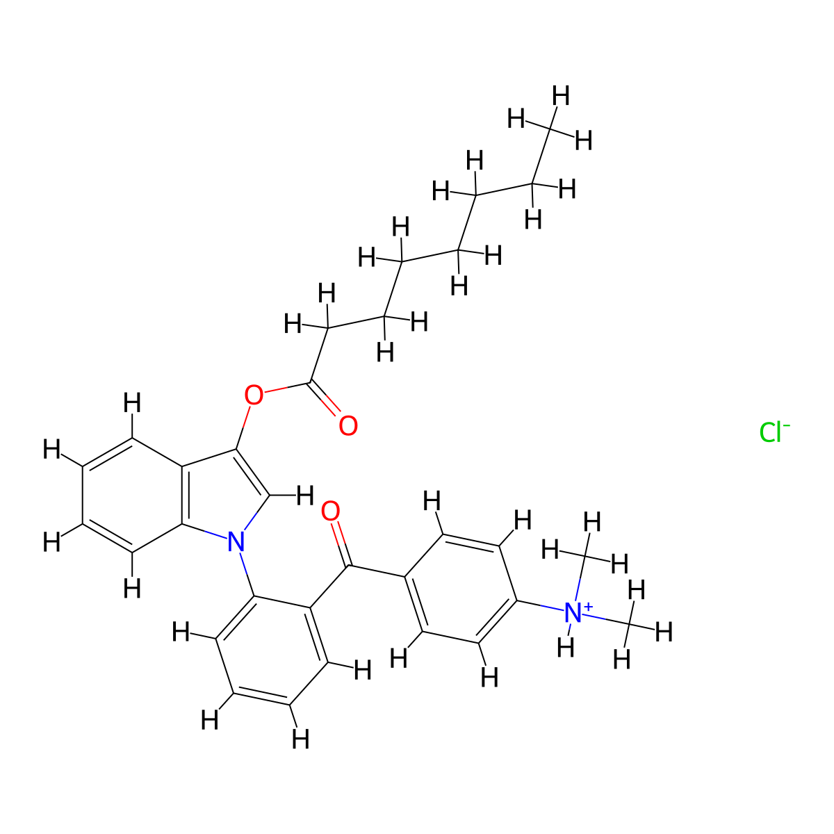 515 Caprylate hydrochloride molecular structure, CAS 2484873-14-3